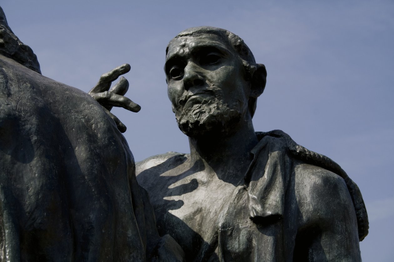 I borghesi di Calais, completato nel 1889 (dettaglio) da Auguste Rodin