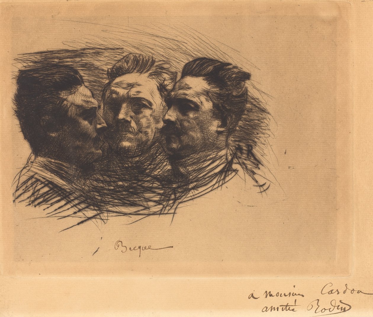 Henri Becque da Auguste Rodin