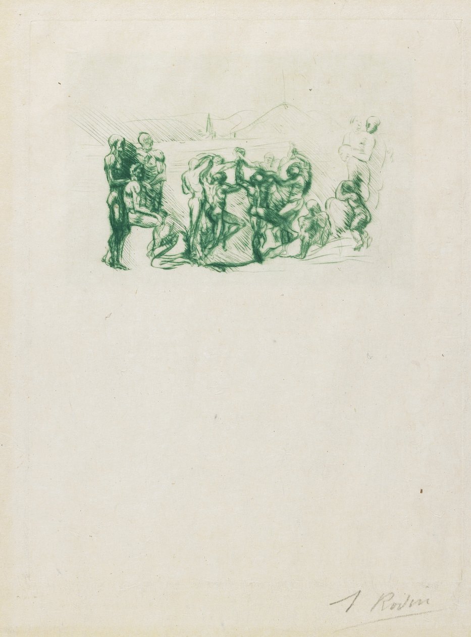 La Ronde, c. 1883-1884 da Auguste Rodin