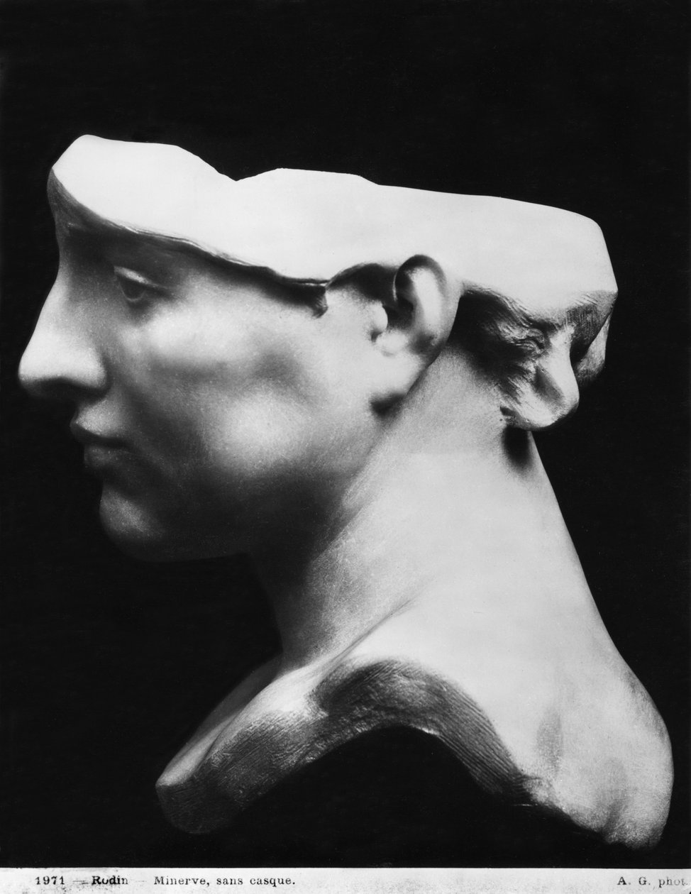 Minerva senza elmo, 1896 da Auguste Rodin