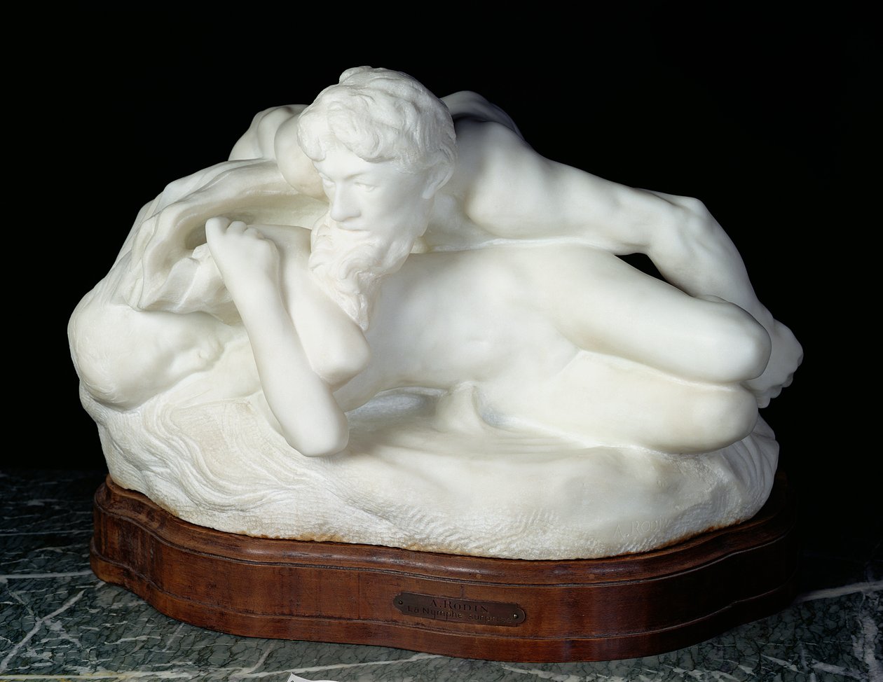 Psiche-Primavera, conosciuta anche come la Ninfa Sorpresa, o La Primavera, 1886 da Auguste Rodin