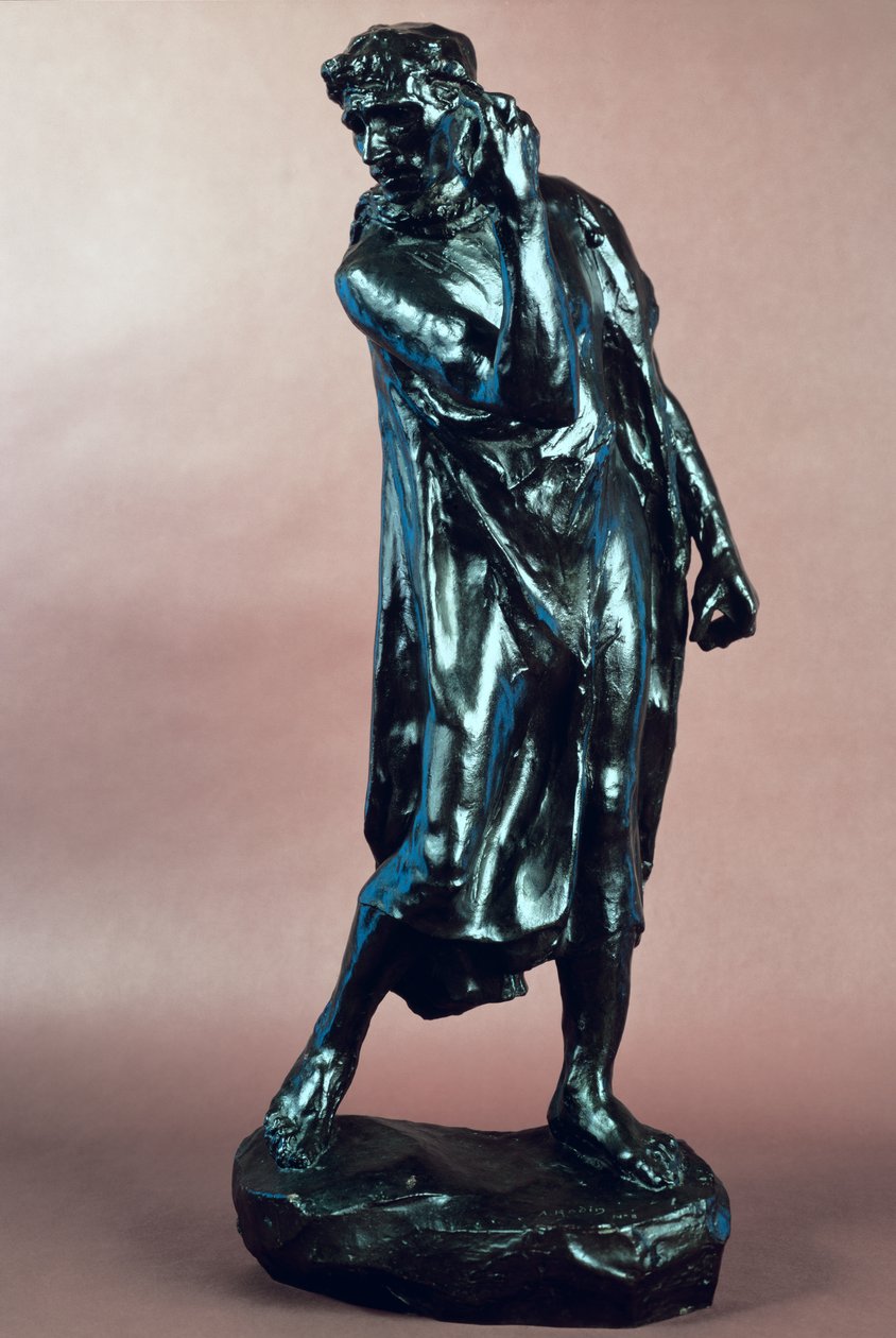Studio per Pierre de Wissant, dai Borghesi di Calais, c.1905-10 da Auguste Rodin