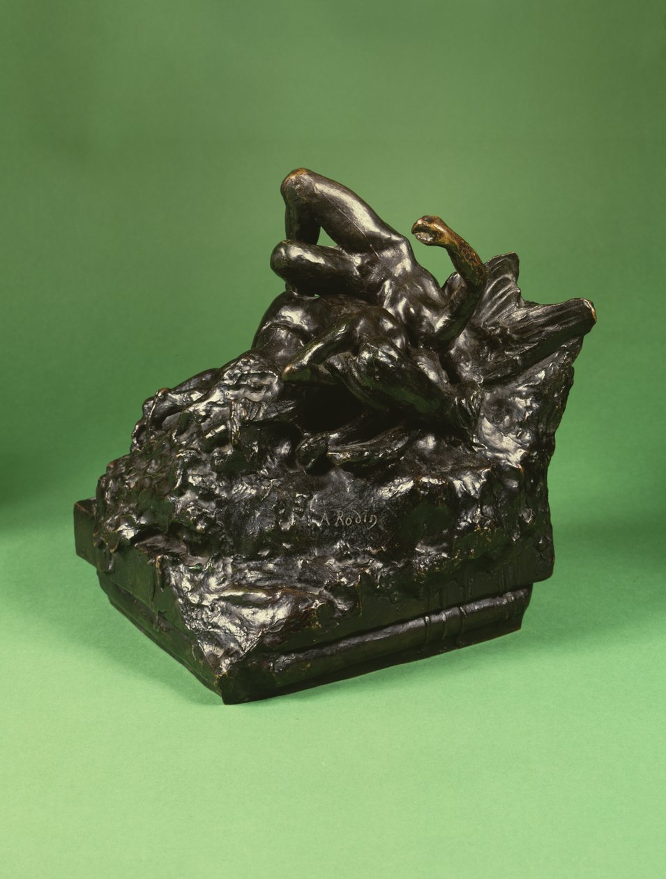 La caduta di Icaro da Auguste Rodin