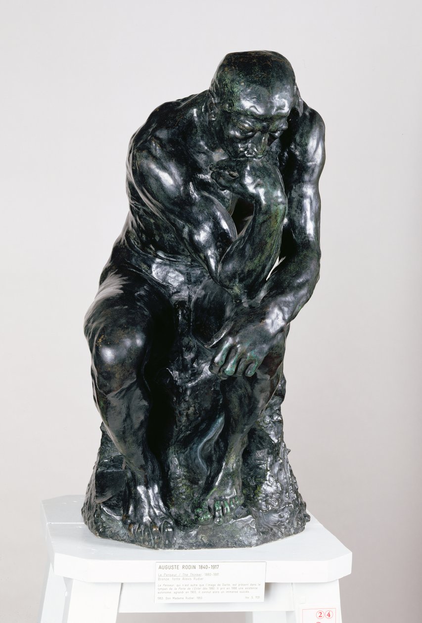 Il Pensatore, 1880 da Auguste Rodin