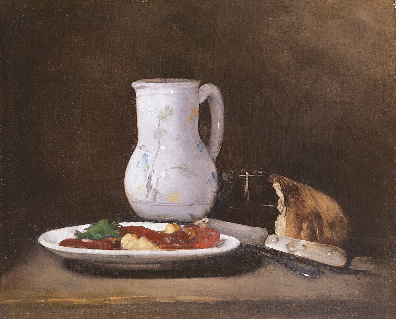 Natura morta, 1861 da Auguste Theodule Ribot