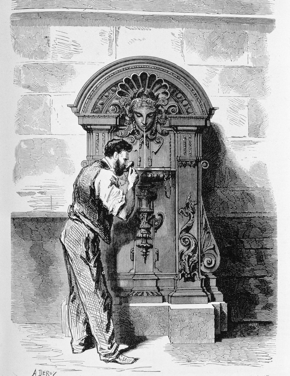 Una Fontaine Wallace da Auguste Victor Deroy