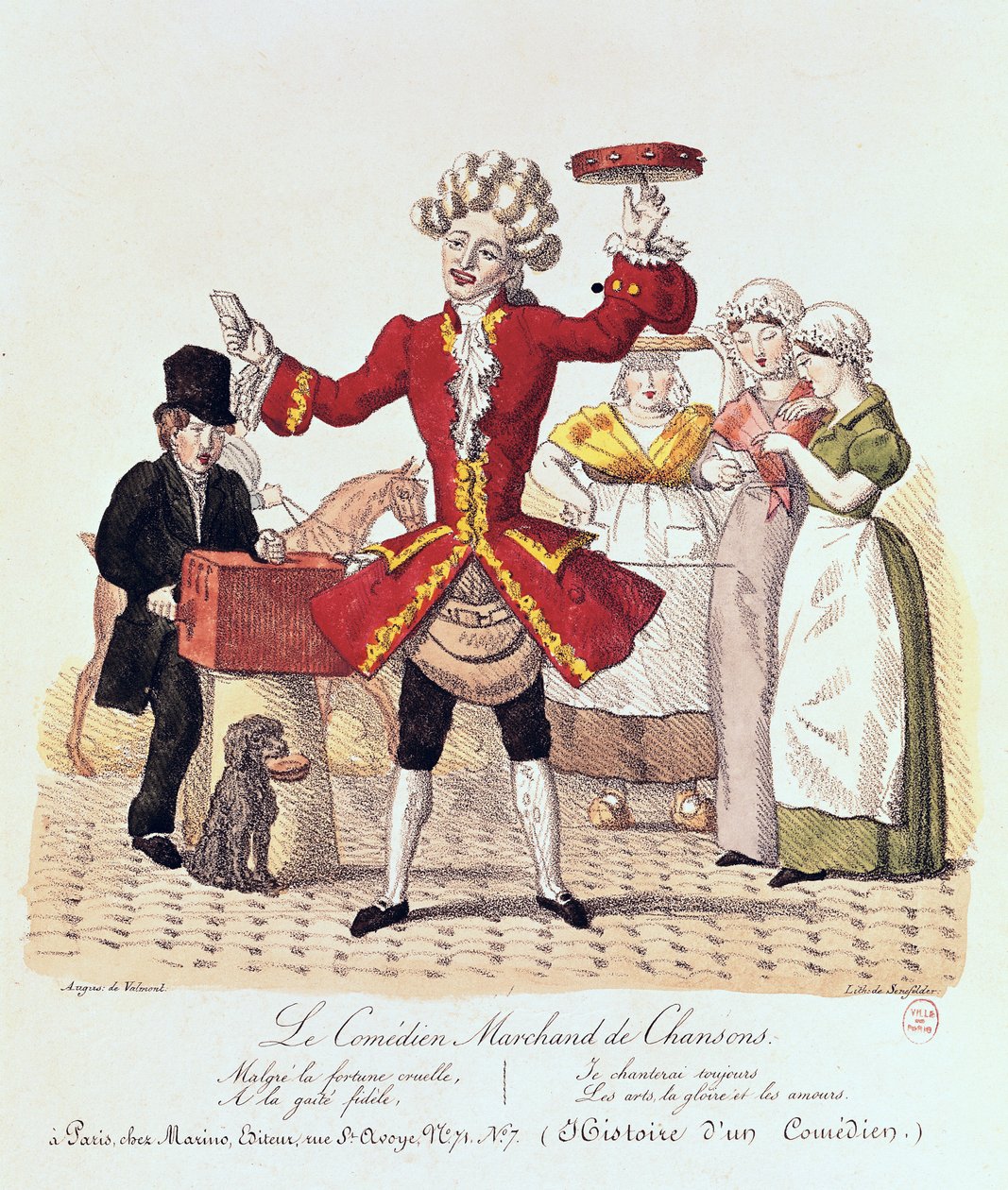 Il Cantante di Strada da Auguste de Valmont