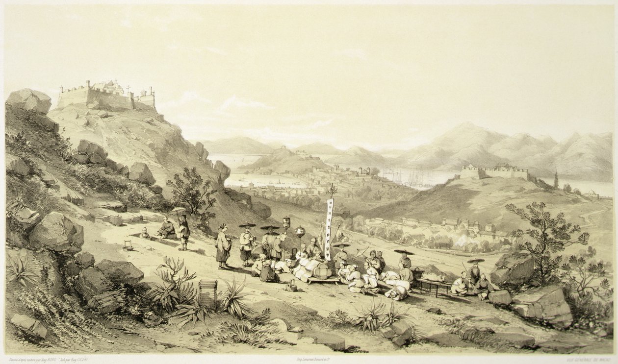 Veduta generale di Macao, tavola 11 da 