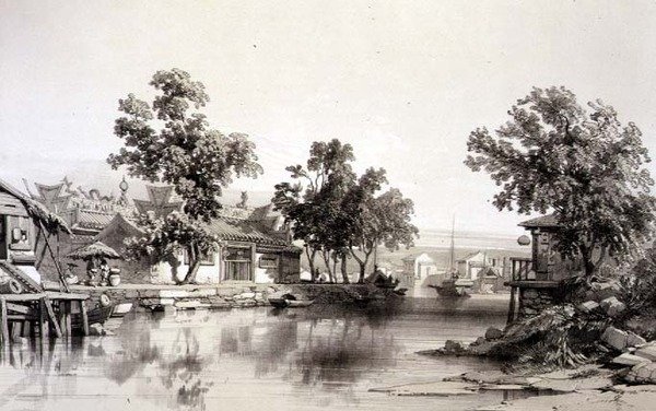 Il tempio e il canale di Honan, tavola 29 da 