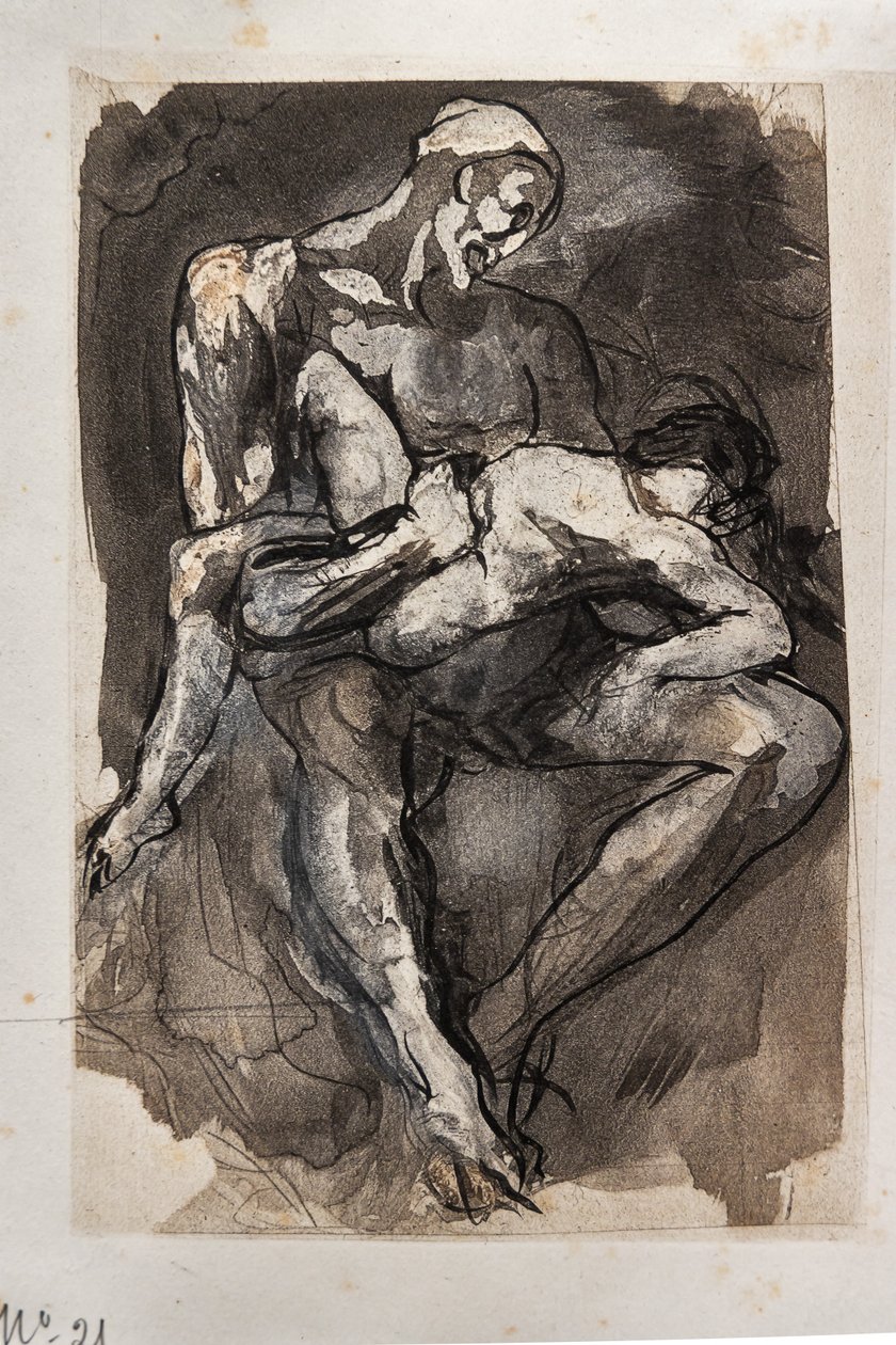 Conte Ugolino in prigione da Auguste (after) Rodin