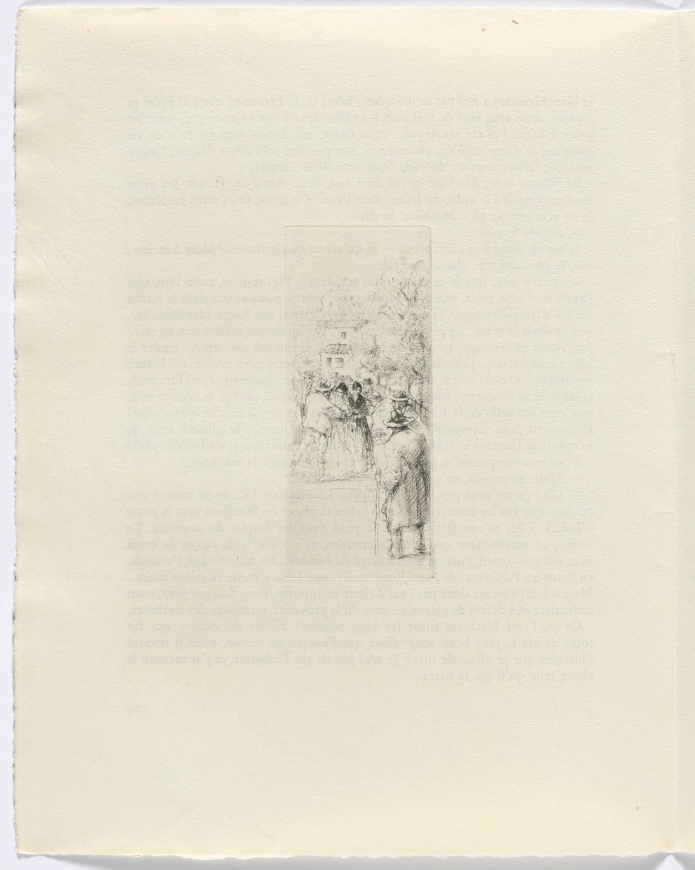 Frédéric Mistral: Mémoires et Recits di Frédéric Mistral: figure in strada (pagina 130) da Auguste Brouet