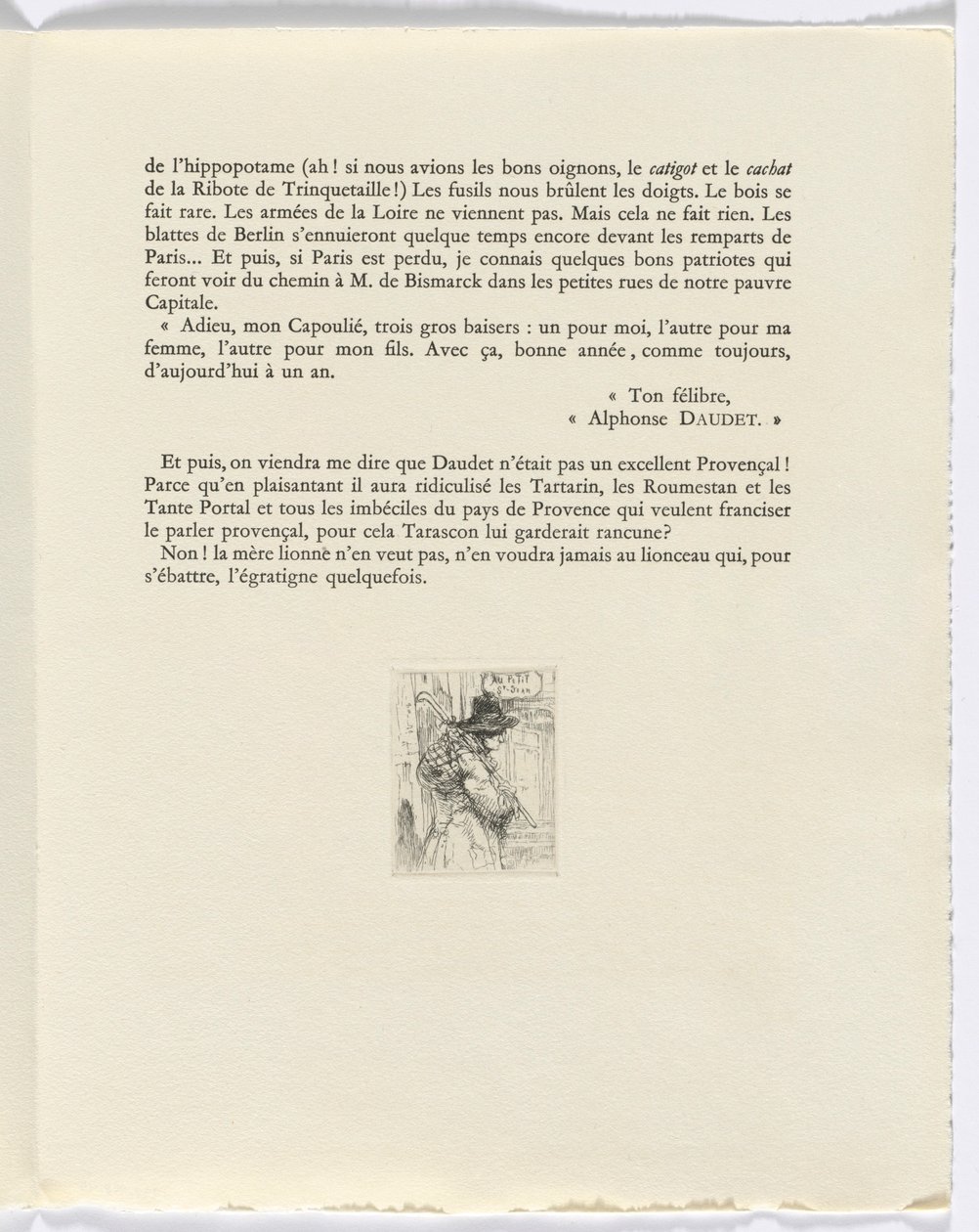 Frédéric Mistral: Mémoires et Recits di Frédéric Mistral: vagabondo (pagina 223) da Auguste Brouet