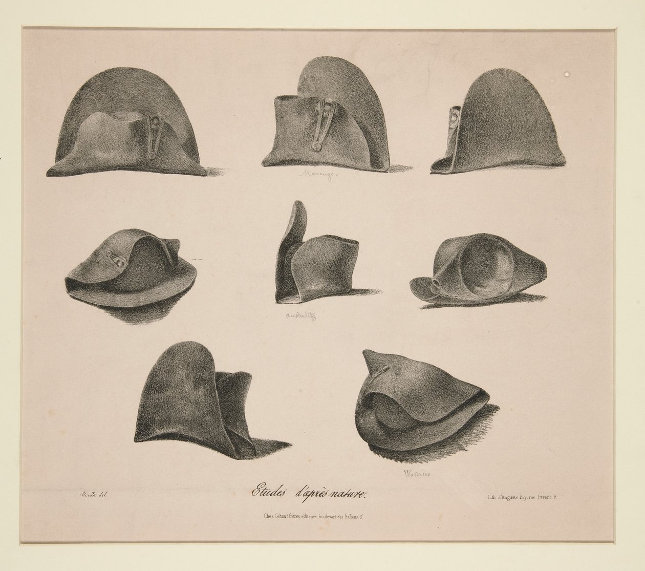 Studi di da Auguste Bry