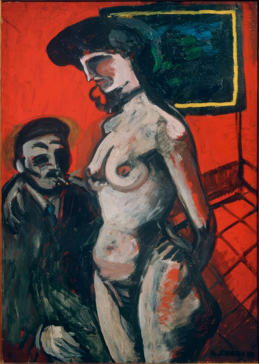 Nel salone da Auguste Chabaud