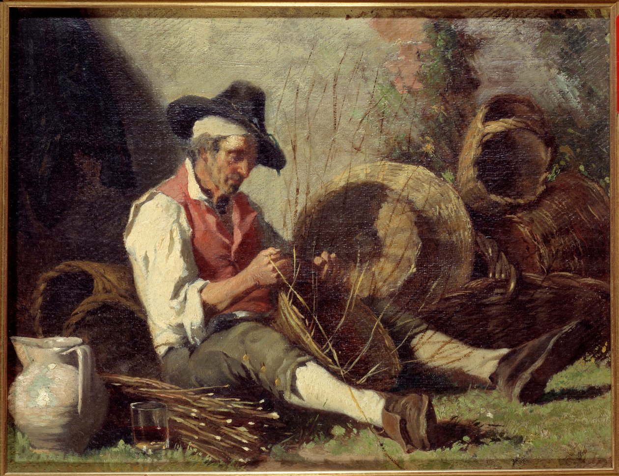 Il cestinaio da Auguste Dutuit