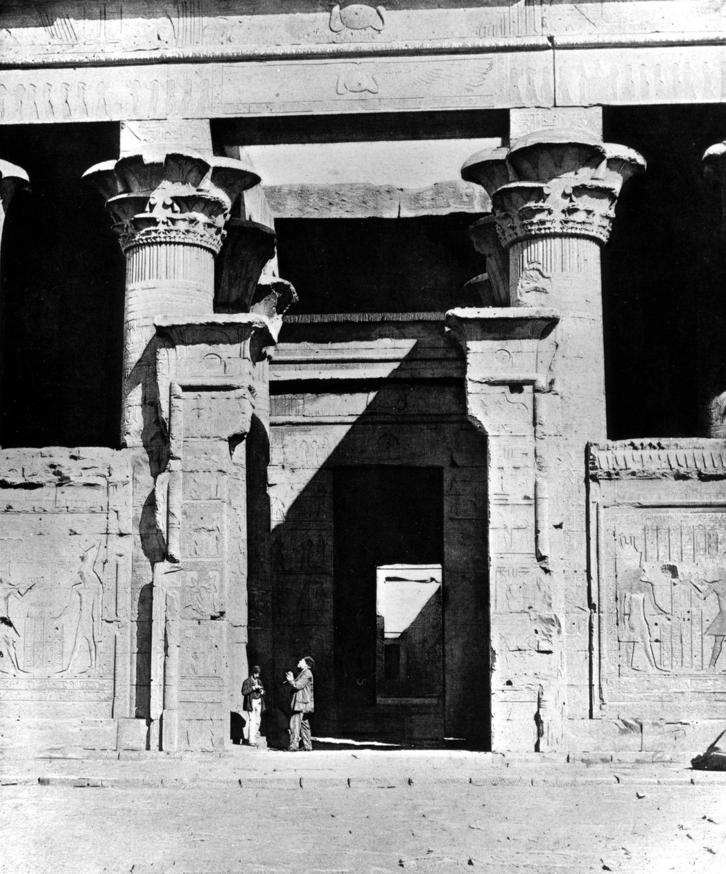Tempio di Edfu, Egitto, 1893 da Auguste Edouard Mariette