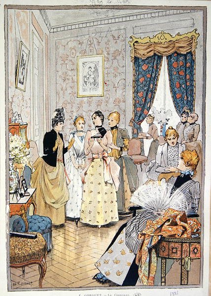 I regali di nozze (1886) da Auguste Francois Gorguet