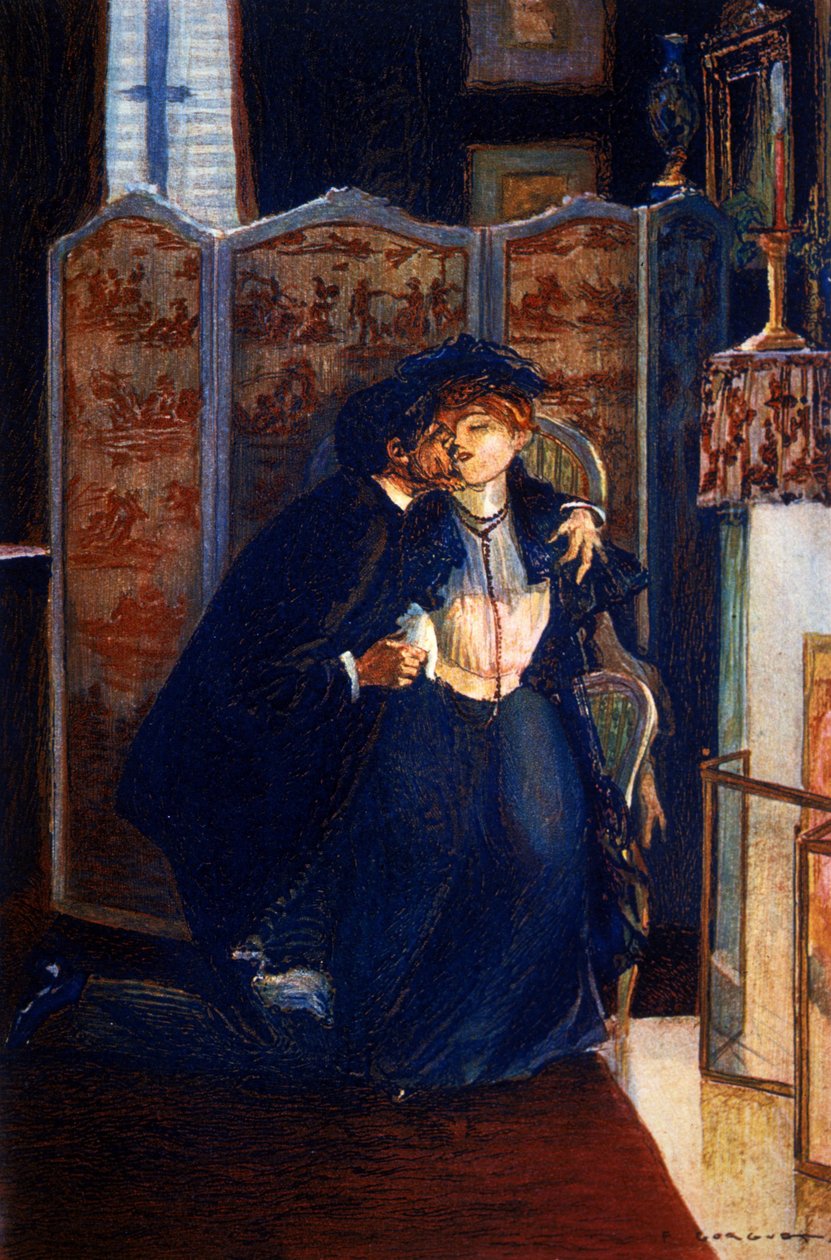 Il giglio rosso di Anatole France (1844 - 1924) da Auguste Francois Gorguet