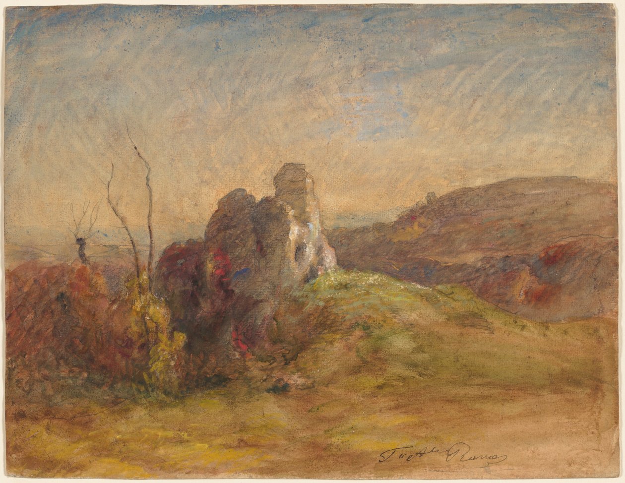 Paesaggio, 1870-1884 da Auguste Francois Ravier