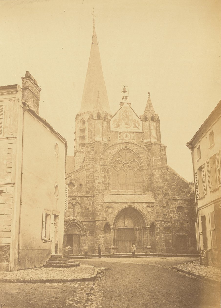 Eglise de Priseaux (Loiret) Vicino alla stazione di Ce Nom da Auguste Hippolyte Collard
