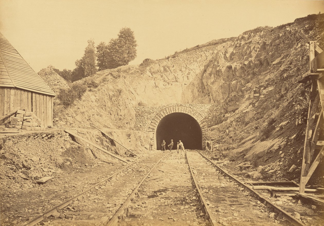 Ingresso al Souterrain de Sauvage, Côté de Paris da Auguste Hippolyte Collard