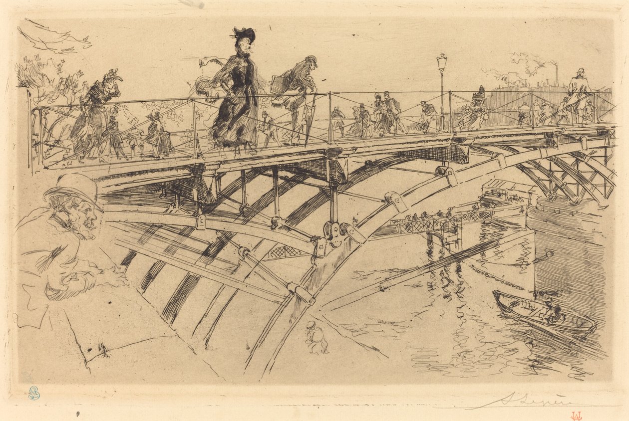 Ponte delle Arti da Auguste Lepere