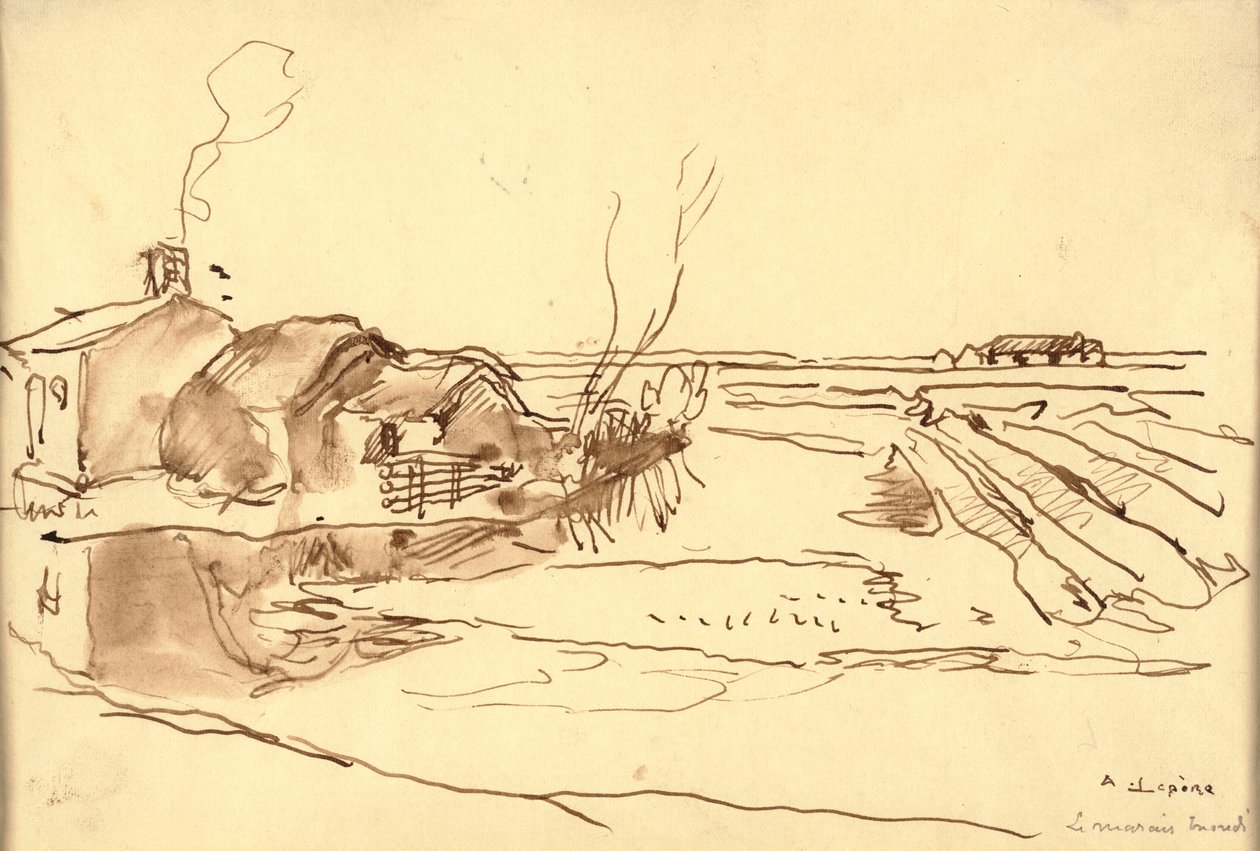 Paesaggio da Auguste Lepere