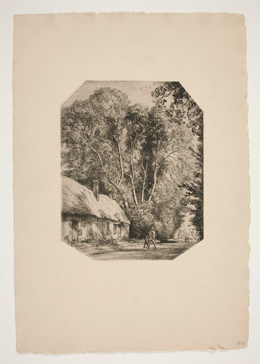Le Bout Genet (Crevecoeur-le-Grand) da Auguste Lepere