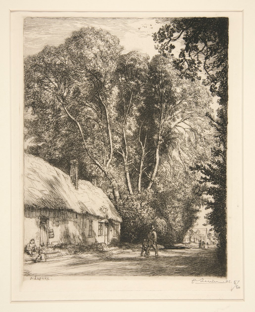 Le Bout Genet (Crèvecœur-le-Grand) da Auguste Lepere