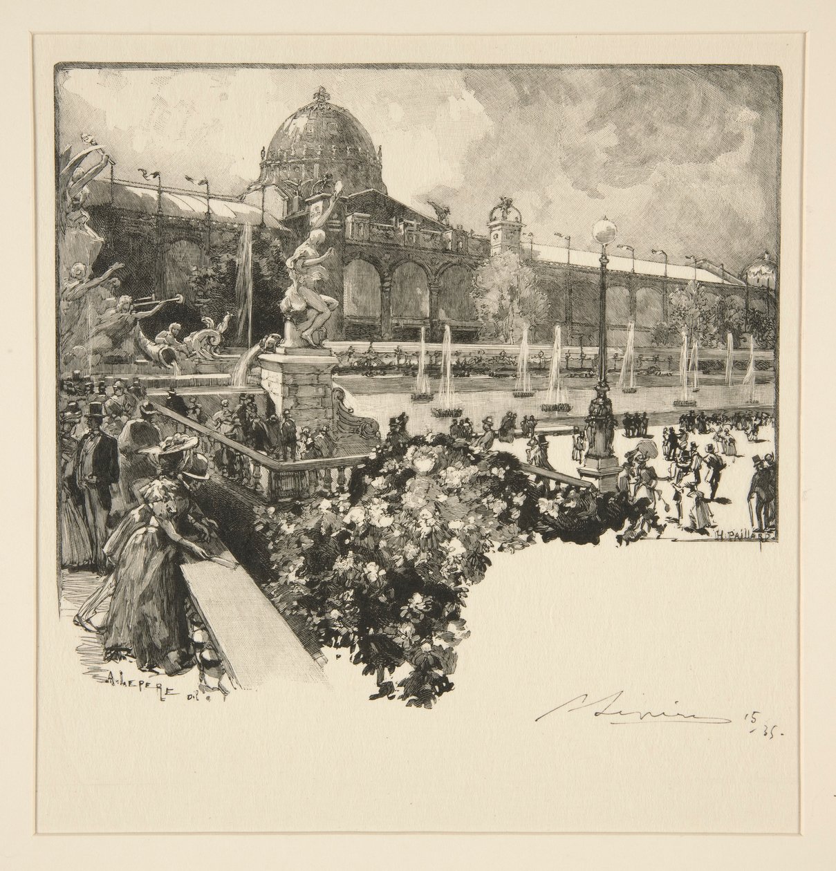 Il Palazzo delle Arti Liberali, Esterno da Auguste Lepere
