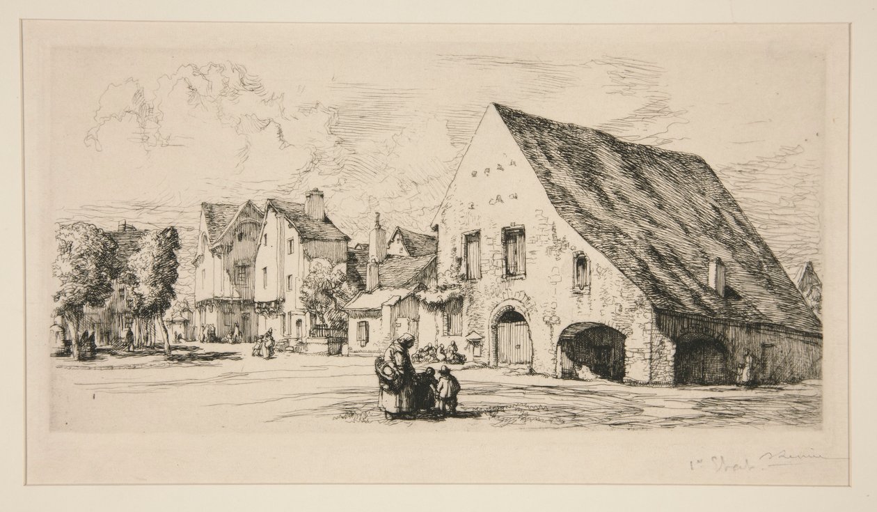 Provins (Senna e Marna) da Auguste Lepere