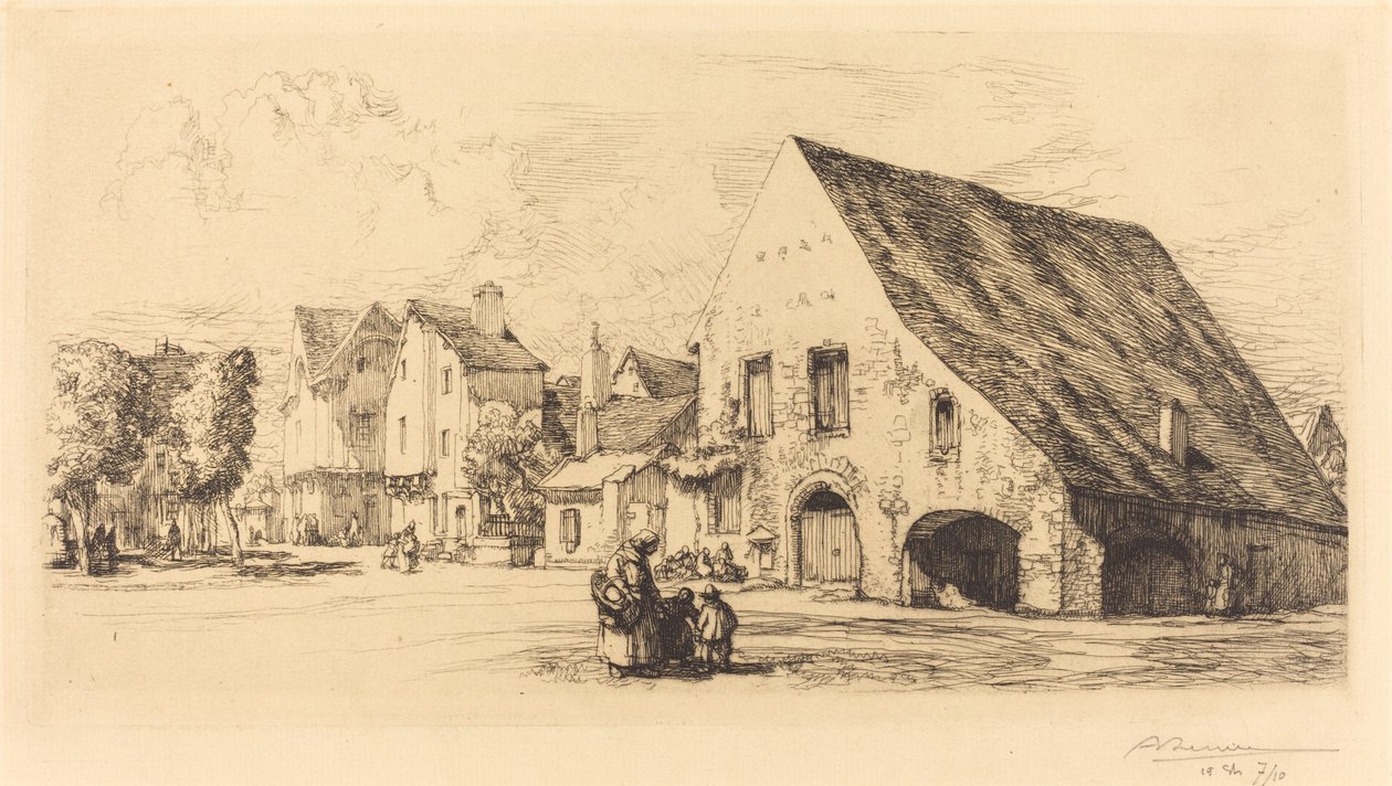 Provins (Senna e Marna) da Auguste Lepere