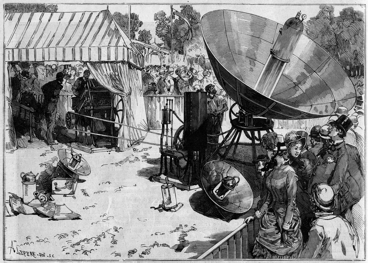 Energia solare da Auguste Lepere