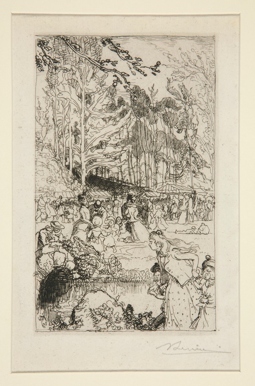 Domenica pomeriggio a Nantes da Auguste Lepere