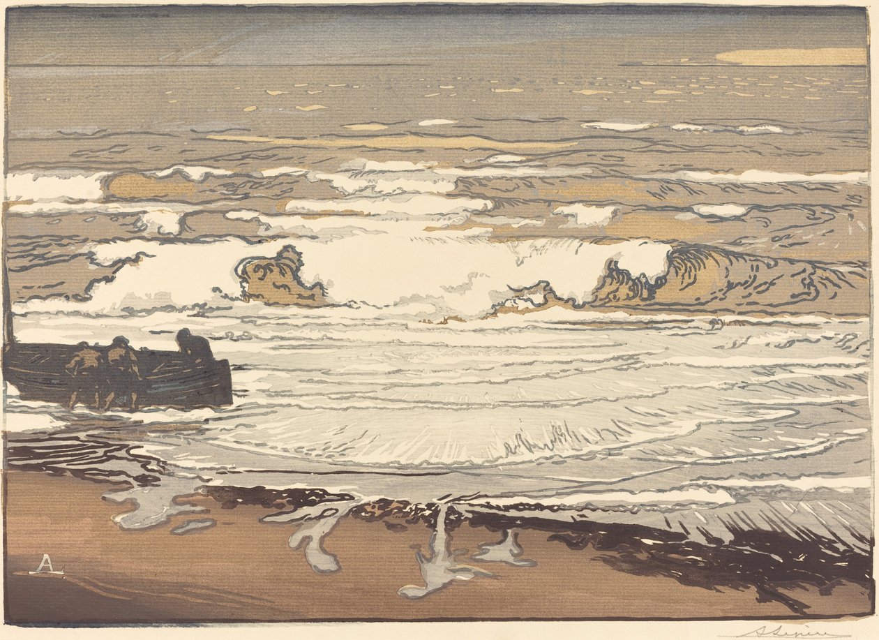 Onde spiegate, inondazione di settembre 1901 da Auguste Lepere