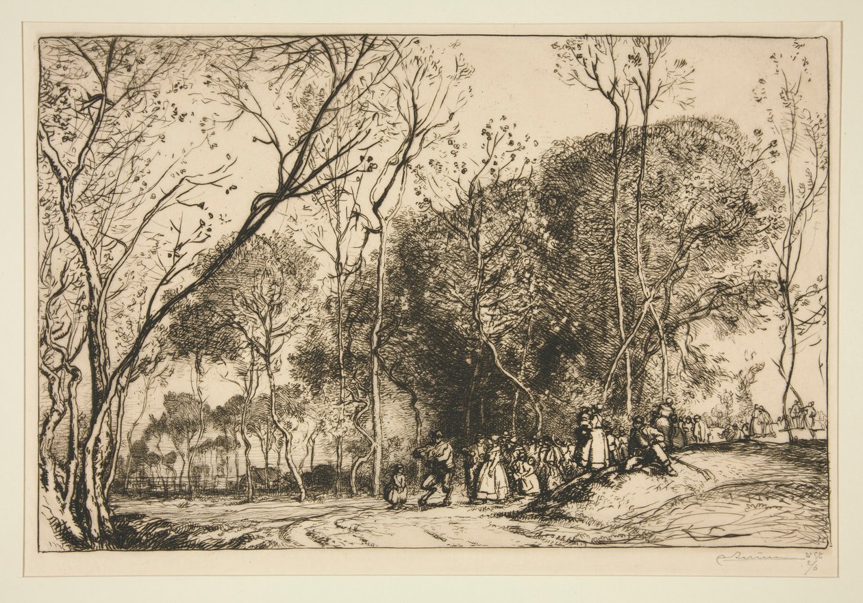 Estate a Saint-Martin, le Nozze Passate da Auguste Lepere