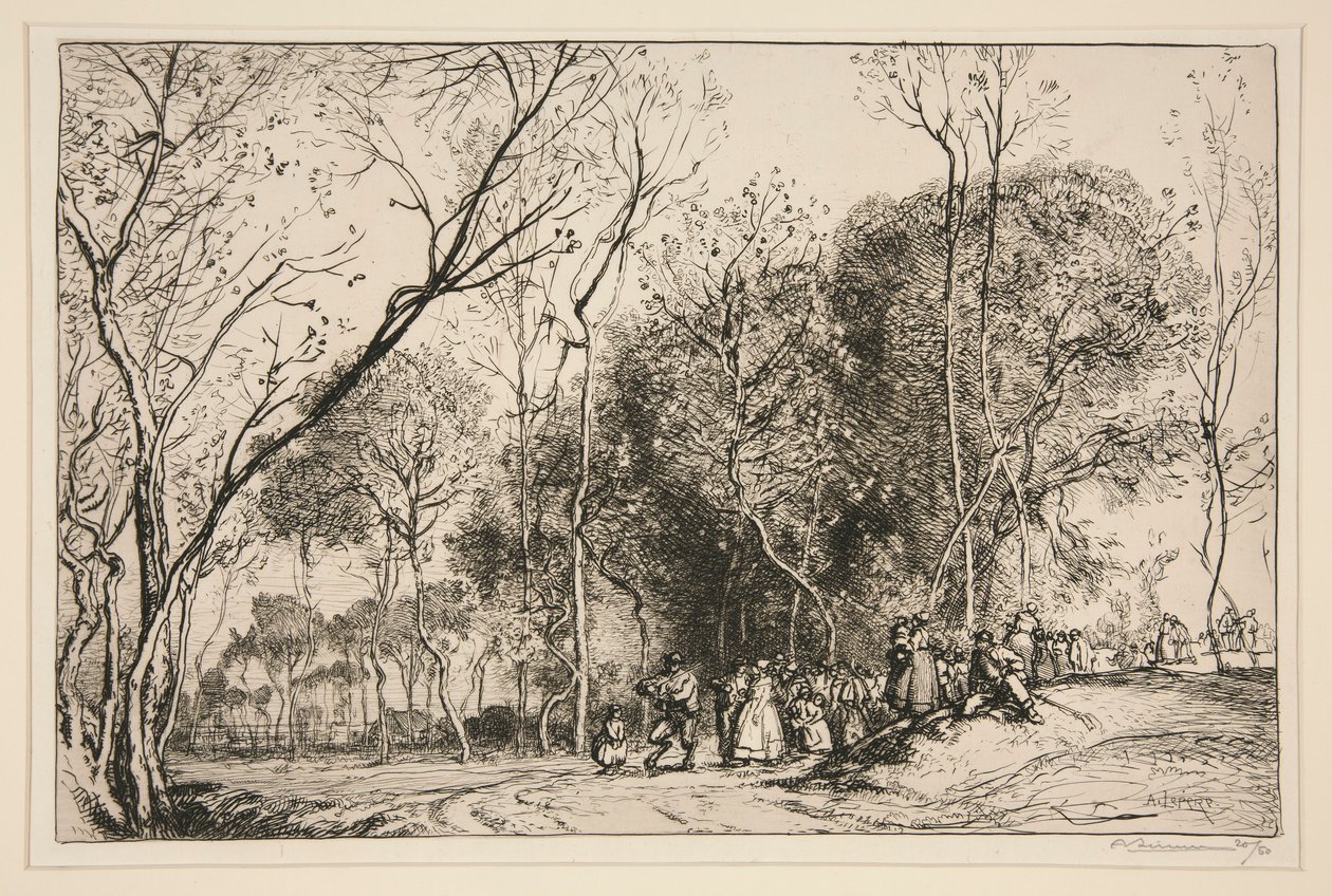 Estate di San Martino, il Matrimonio Passato (Vendee) da Auguste Lepere