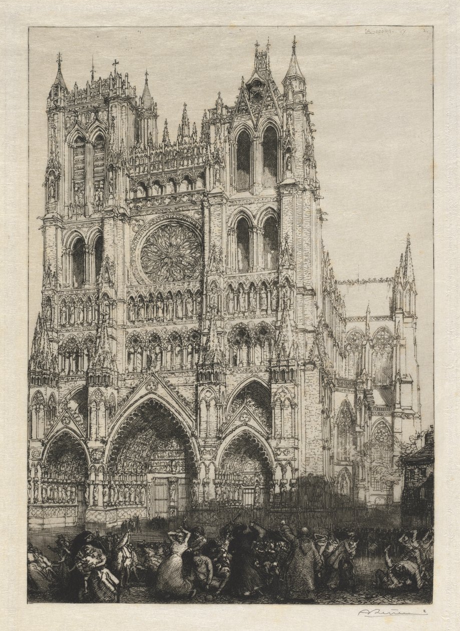 Cattedrale di Amiens, giorno dell