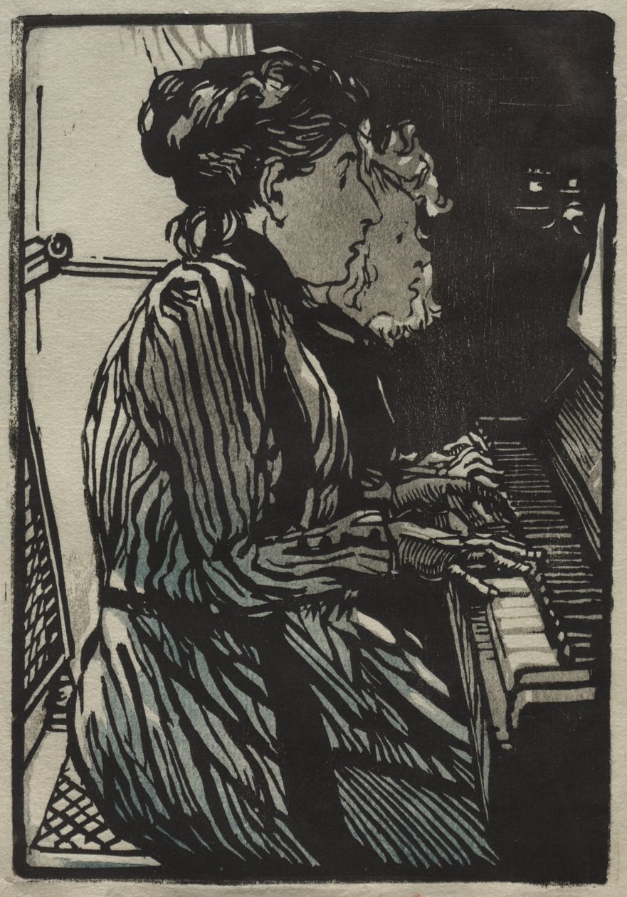 Studio a quattro mani da Auguste Louis Lepère