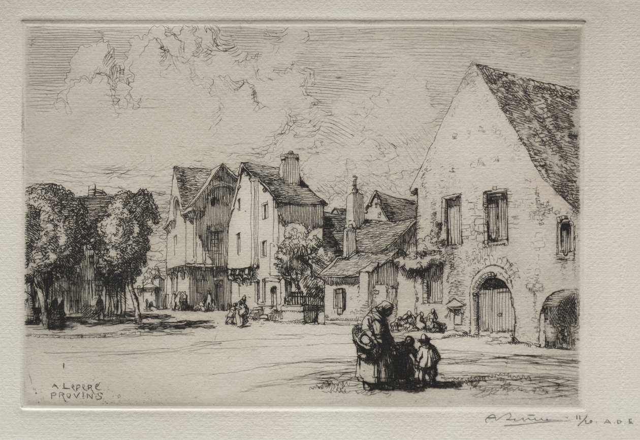 Provins da Auguste Louis Lepère
