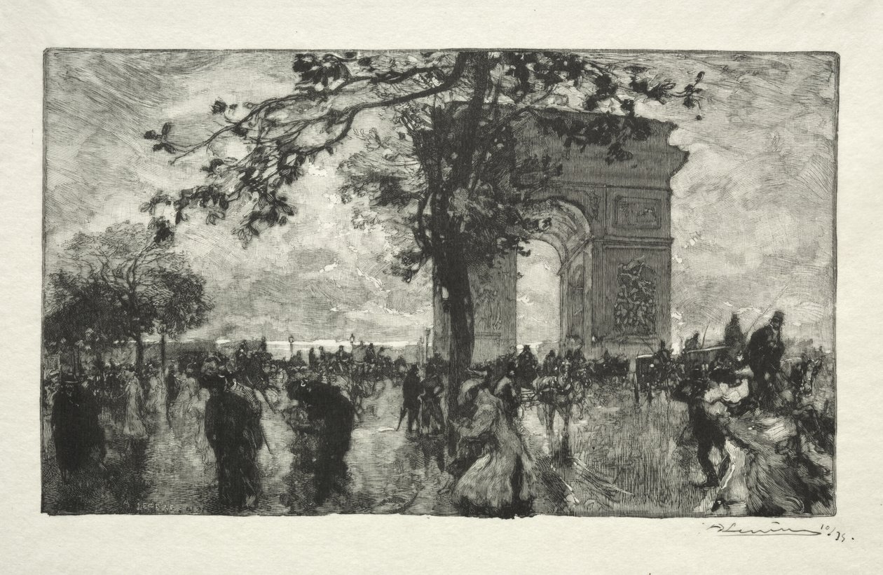 Ritorno dal Bosco da Auguste Louis Lepère