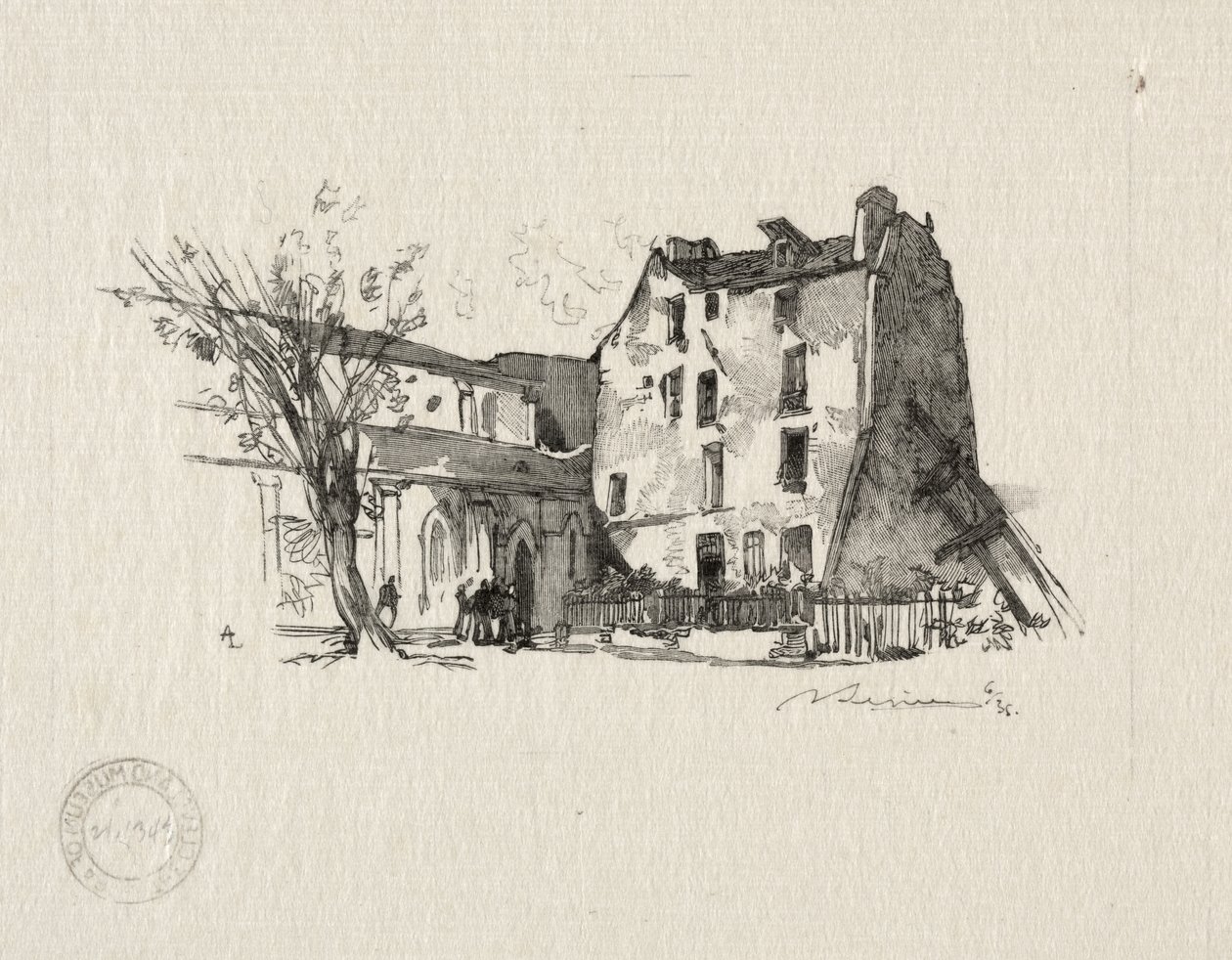San Giuliano il Povero: Il Presbiterio da Auguste Louis Lepère