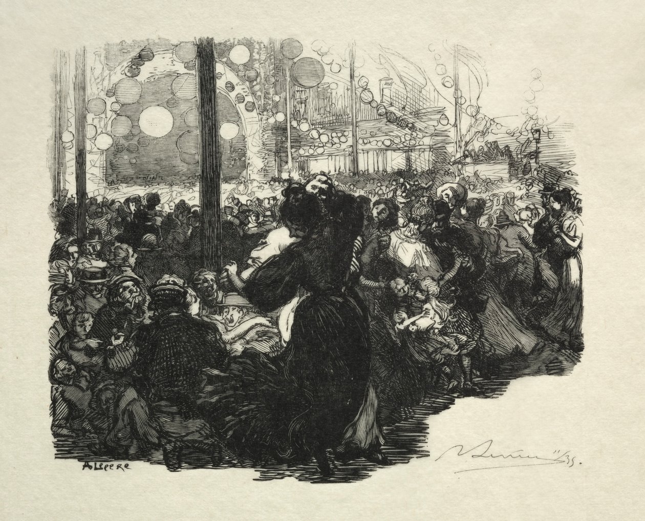 14 luglio, Rue de Belleville, 10 ore da Auguste Louis Lepère