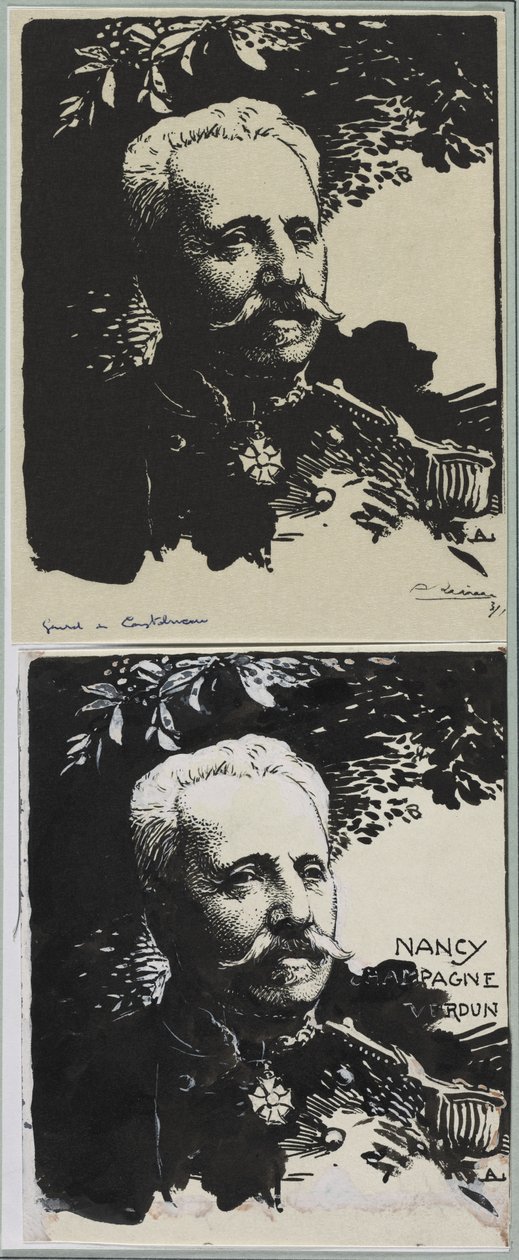 Generale de Castelneau, 1914 da Auguste Louis Lepère
