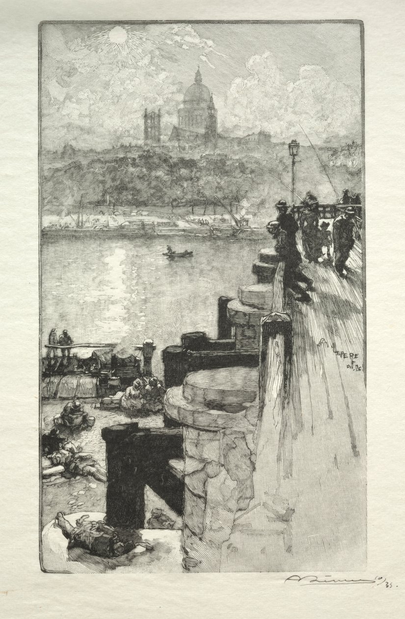 Montagna Ste. Genevieve da Auguste Louis Lepère