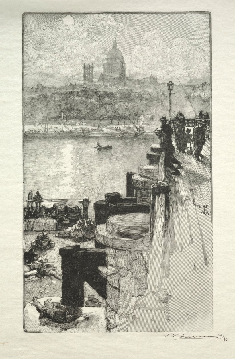 Montagne Ste. Genevieve da Auguste Louis Lepère