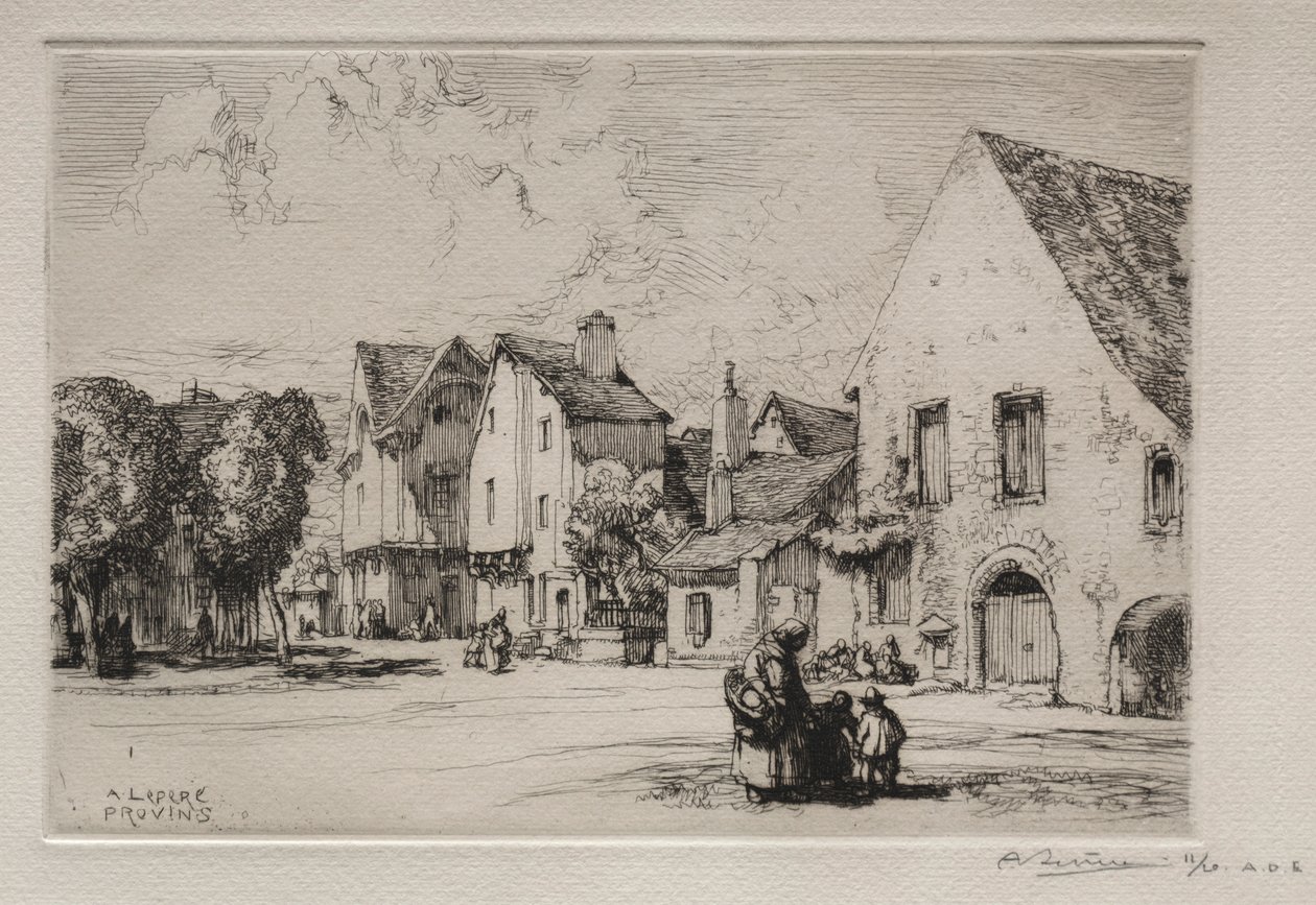 Provins da Auguste Louis Lepère