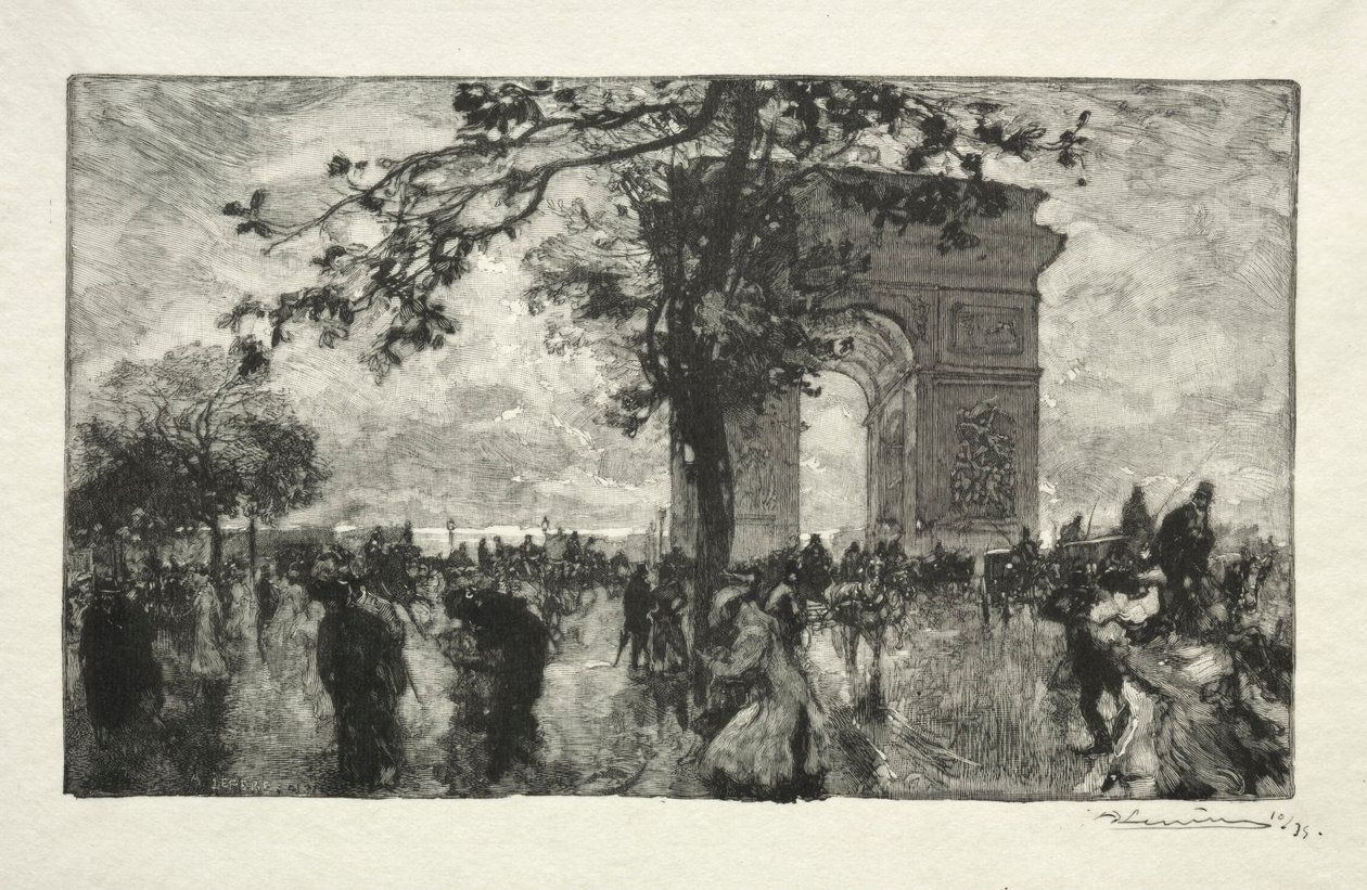 Retour du Bois da Auguste Louis Lepère