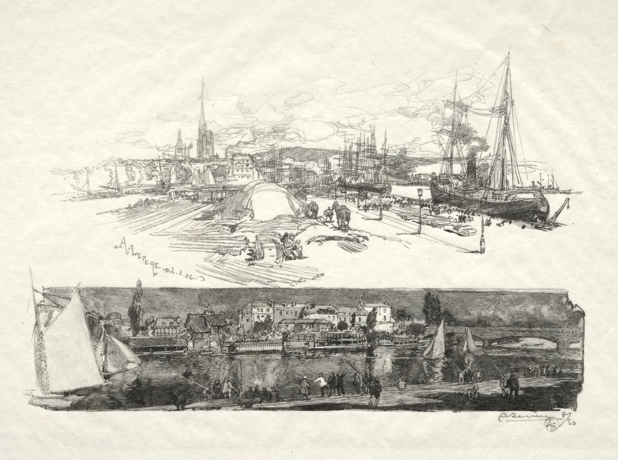 Rouen Illustré: Les Nouveaux Quais-L