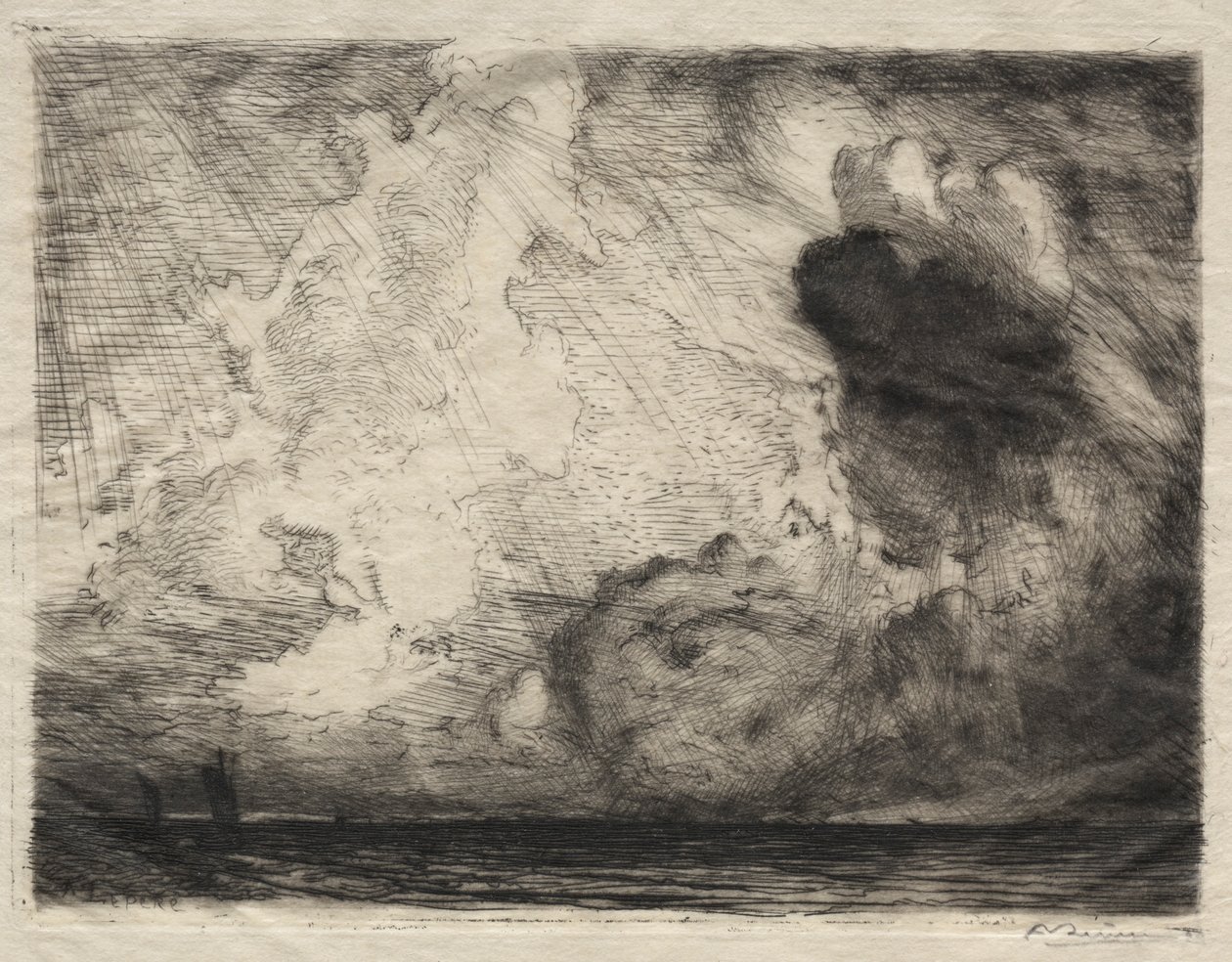 Marina, 1911 da Auguste Louis Lepère